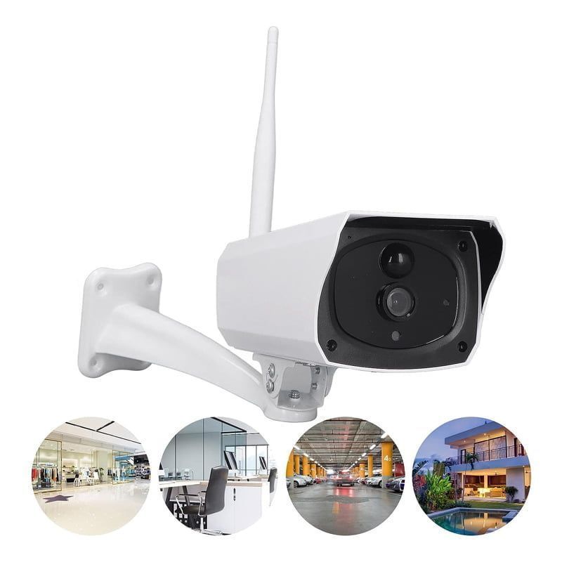 Ηλιακή Ασύρματη Επιτοίχια IP WiFi Κάμερα - Low Power IP WiFi Solar Bullet Camera OEM