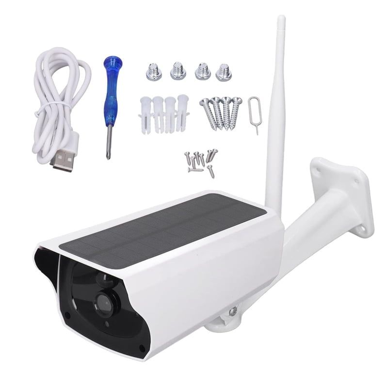 Ηλιακή Ασύρματη Επιτοίχια IP WiFi Κάμερα - Low Power IP WiFi Solar Bullet Camera OEM