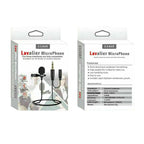 Μικρόφωνο 1.5M AUX 3.5mm HSX-M04 - Lavalier Microphone OEM