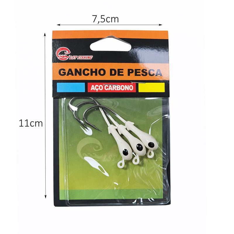 Αγκίστρια Ψαρέματος με Τεχνητό Κεφάλι – Fishing Hooks with Artificial Head OEM