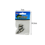 Βαρίδια ψαρέματος 4τμχ - Hook mounted - Additional weight lead fall hook 20G OEM