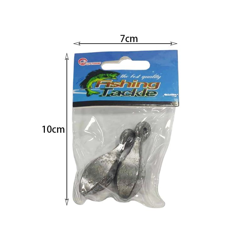 Βαρίδια ψαρέματος 2τμχ - Hook mounted - Additional weight lead fall hook 50G OEM