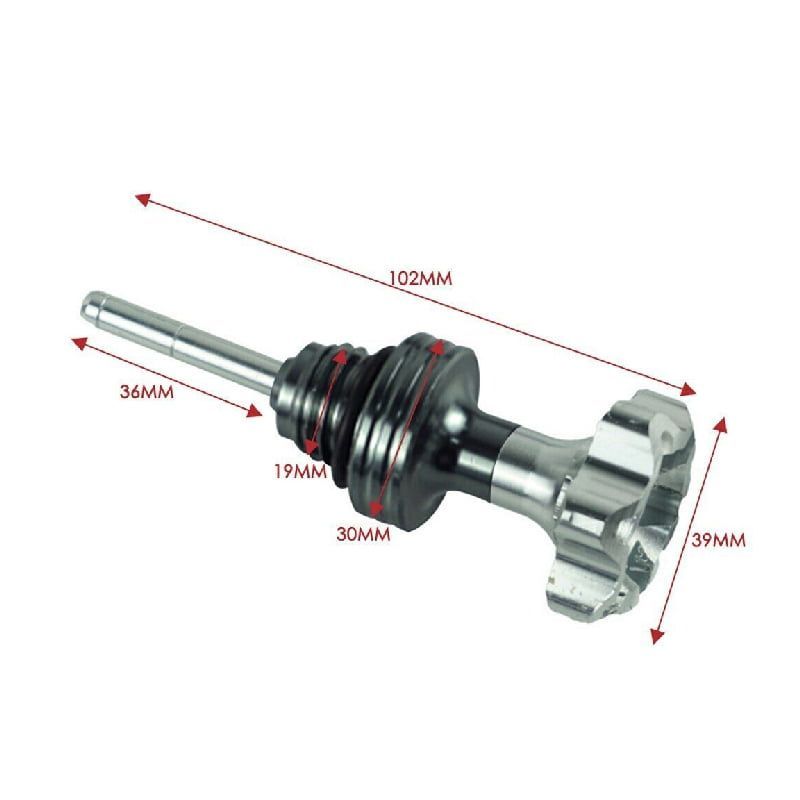 Rchang Τάπες Λαδιού Μηχανής - Oil Tank Dipstick Fit Motorcycle - Μαύρο RCHANG