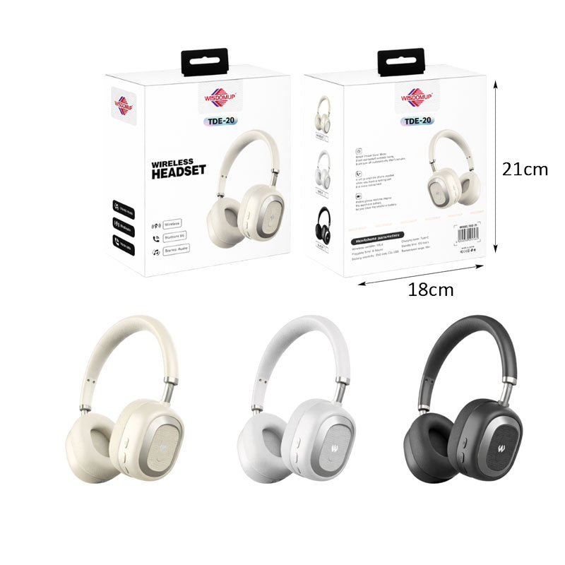 Wisdomup Ασύρματα Ακουστικά Κεφαλής TDE-20 - Wireless Headset OEM