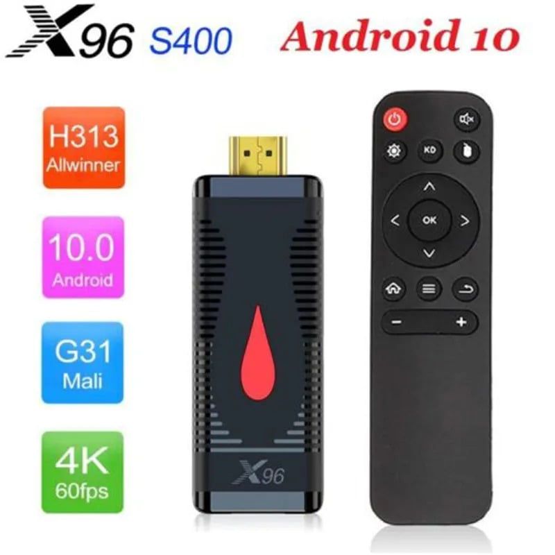 Andowl Smart TV Stick X96 H313 4K UHD με Wi-Fi / HDMI ANDOWL