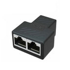 AOWEIXUN OR VESION Αντάπτορας ethernet 1 σε 2 -Ethernet Splitter 1 to 2 AOWEIXUN