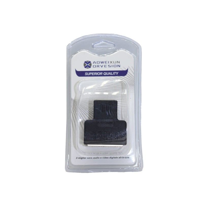 AOWEIXUN OR VESION Αντάπτορας ethernet 1 σε 2 -Ethernet Splitter 1 to 2 AOWEIXUN