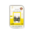 EJC Λάμπες Αυτοκινήτου Canbus LED 2016-T10 36mm 2τμχ ψυχρό φως - LED light EJC