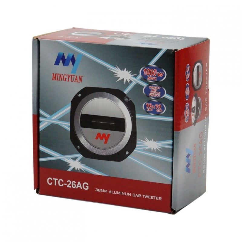 MINGYUAN Ηχείο αυτοκινήτου CTC-26AG 1000W 38mm - Car tweeter Mingyuan