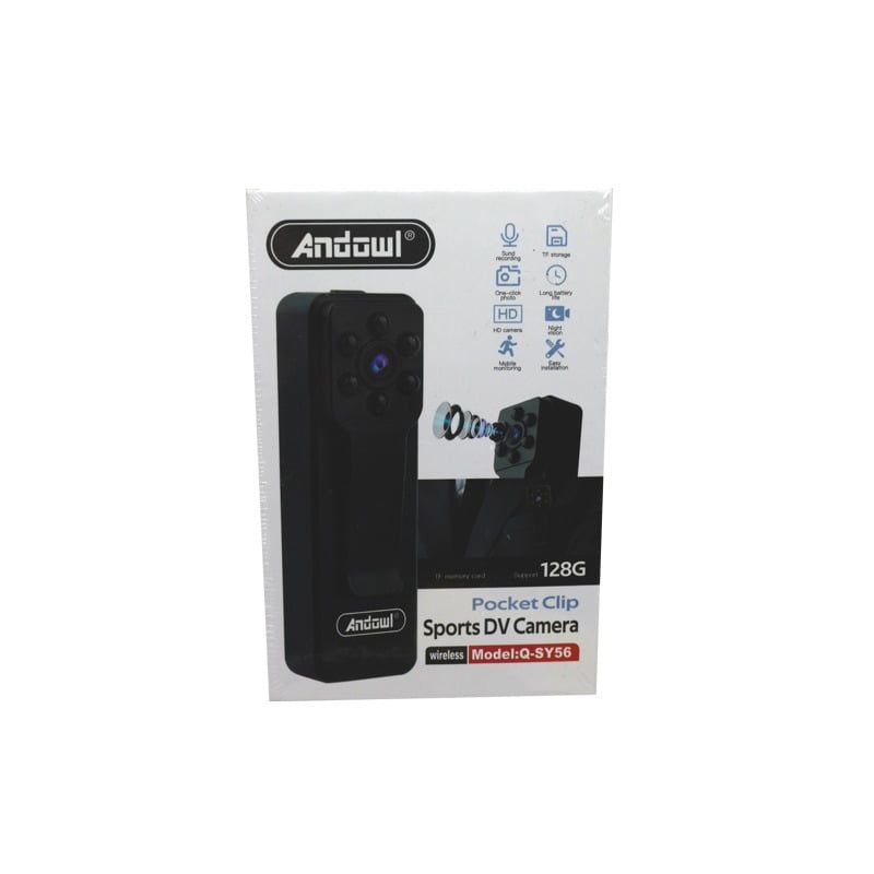 Andowl ασύρματη Κάμερα με Κλιπ Q-SY56 – Action Sports DV Camera Pocket Clip OEM