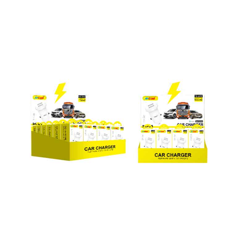 Andowl Φορτιστής αυτοκινήτου 12-24V 3.1A Q-CC01 - Car charger ANDOWL