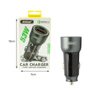 Andowl Φορτιστής Αυτοκινήτου 53W Q-CD712 - Car Charger ANDOWL