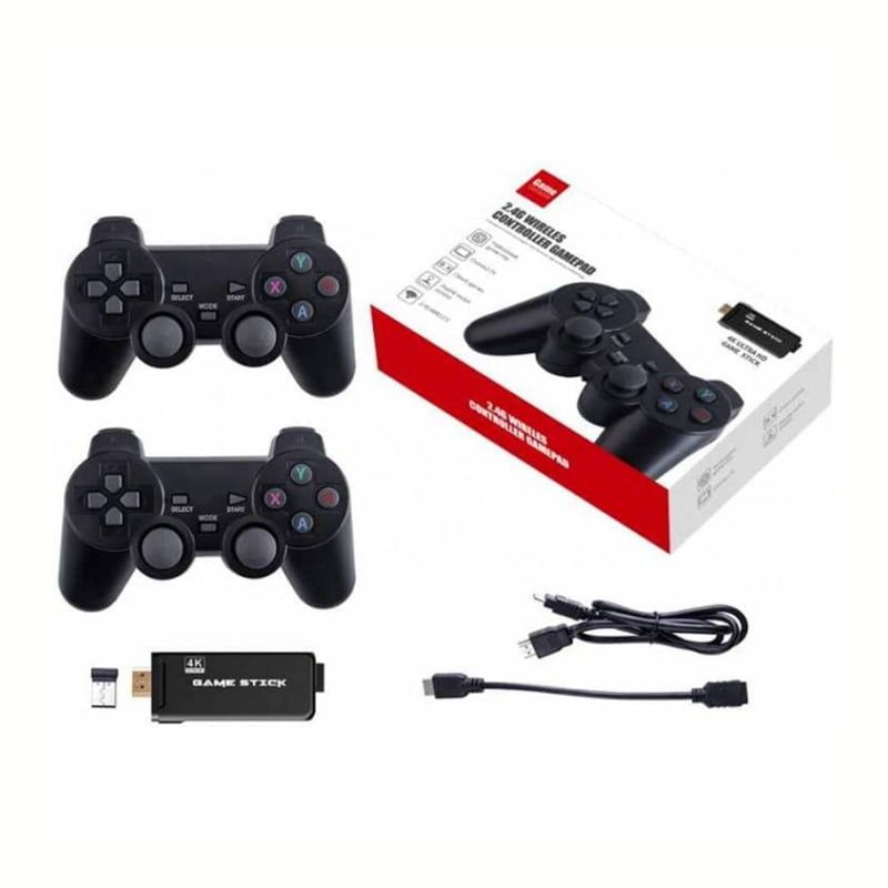 Ασύρματο χειριστήριο παιχνιδιών 2.4G - Wireless Controller Gamepad with 4K Ultra HD Game Stick OEM