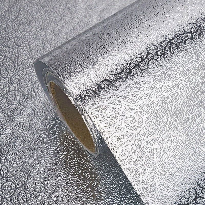 Αυτοκόλλητο φύλλο αλουμινίου 40cm x 2m – Aluminium foil sticker 40cm x 2m OEM