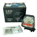 LED προβολάκια μηχανής A06X-USB - LED Motorcycle headlights OEM