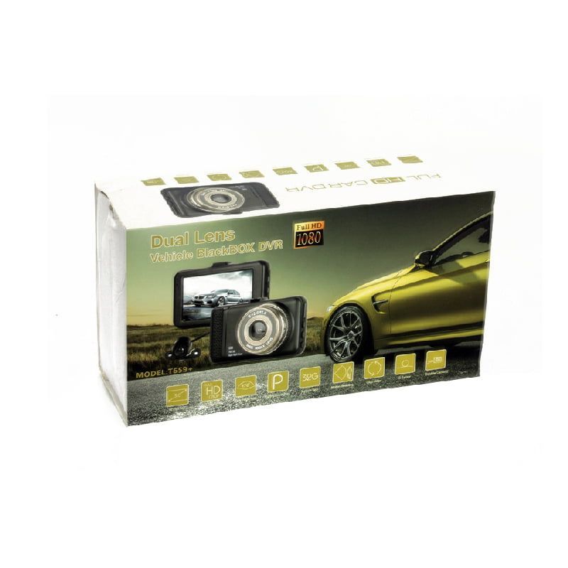 Κάμερα DVR Αυτοκινήτου Full HD 1080P - Dual Lens Vehicle Blackbox DVR OEM