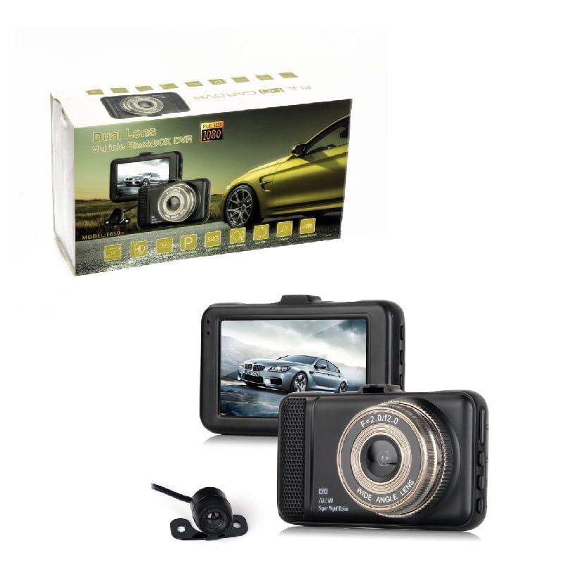 Κάμερα DVR Αυτοκινήτου Full HD 1080P - Dual Lens Vehicle Blackbox DVR OEM