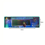 Yelandar Gaming Πληκτρολόγιο και ποντίκι KT333 Yelandar