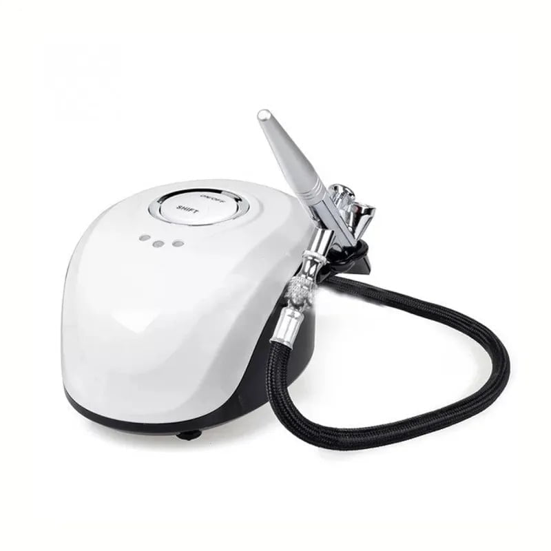 Επαγγελματικός αερογράφος BT-19 - Nail Airbrush Kit - Ροζ OEM