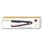 Kemei KM-470 Ισιωτική μαλλιών με φαρδιές πλάκες - Hair straightener OEM