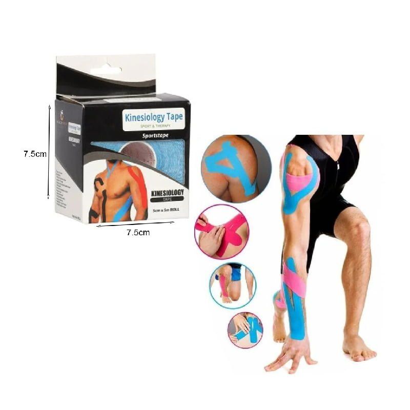 Ταινία κινησιοθεραπείας 5cm x 5m - Kinesiology tape OEM