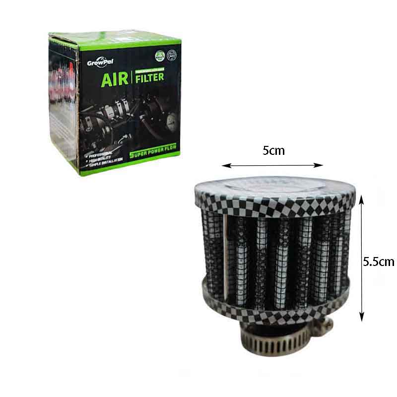GrowPal Φίλτρο αέρα Carbon - Φιλτροχοάνη - Air filter super power flow - Γκρι - Κόκκινο - Μπλε GrowPal
