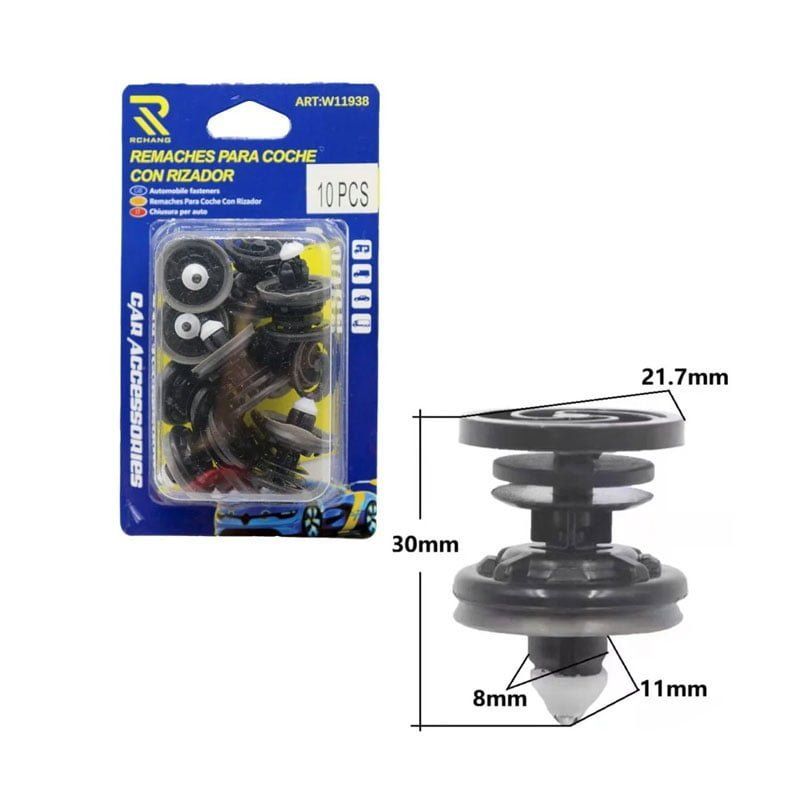 Rchang Συνδετήρες αυτοκινήτου 10τεμ W11938 - Car connectors Rchang