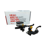 Σετ μανέτες με δοχείο υγρών φρένων - Lever set with brake fluid reservoir - Ασημί - Κόκκινο - Μαύρο - Μπλε - Χρυσό OEM