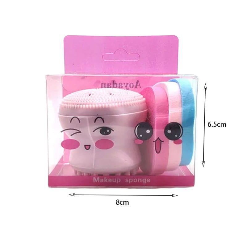 Aoyasiyue Σφουγγαράκι μακιγιάζ 4τμχ - Makeup sponge OEM