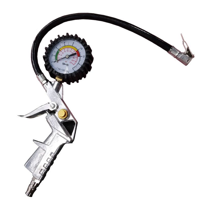 Πιστόλι αέρος ελαστικών με μανόμετρο - Inflator and gauge kit OEM
