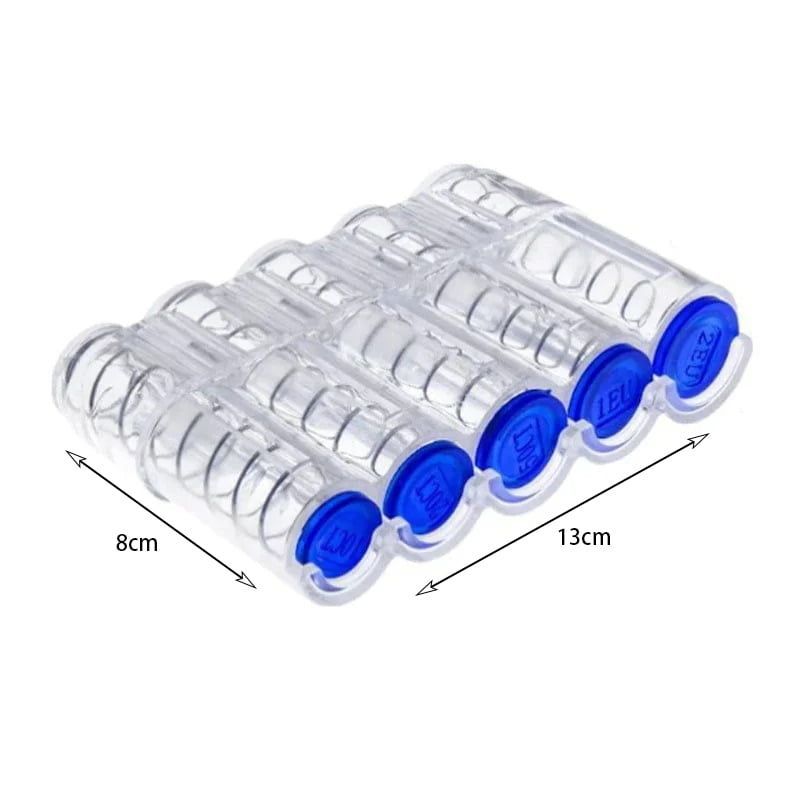 Κερματοθήκη 5 Θέσεων Διάφανη Μικρή - 5 Position Transparent Coin Holder OEM