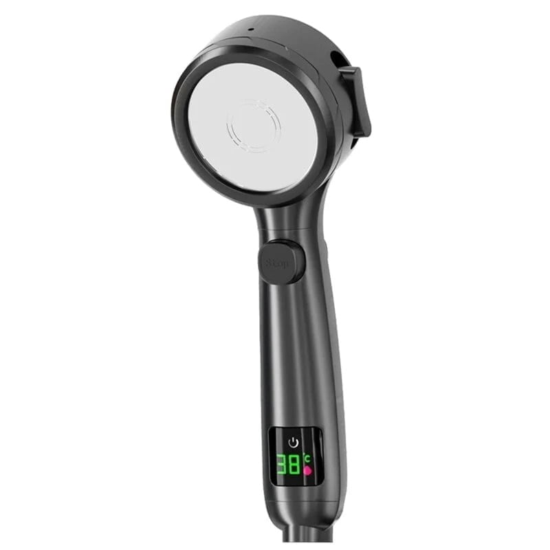 Τηλέφωνο κεφαλή ντους μπάνιου - 4 Gears Shower head - Ασημί - Μαύρο OEM