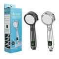 Τηλέφωνο κεφαλή ντους μπάνιου - 4 Gears Shower head - Ασημί - Μαύρο OEM