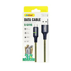 Andowl Καλώδιο Δεδομένων USB σε Type-C – 3A Q-SJ116 - Data Cable ANDOWL