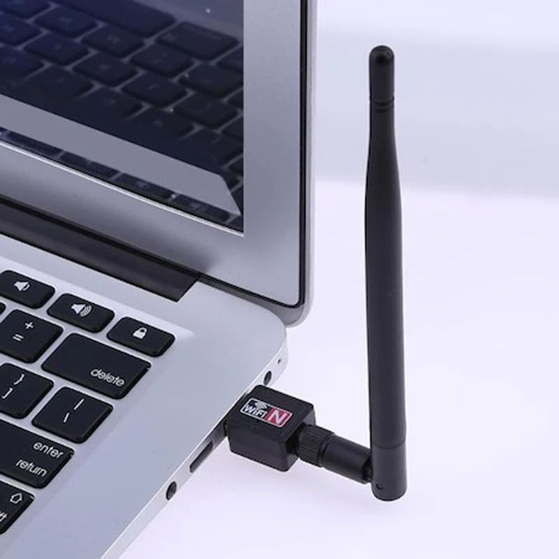 Αντάπτορας δικτύου USB 2.0 Wireless 802.11N με εξωτερική κεραία 600Mbps - USB wireless 1200Mbps OEM