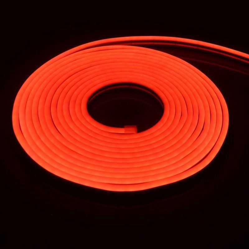 LED εύκαμπτη φωτιζόμενη ταινία Neon κόκκινο 5m - Flexible strip light OEM