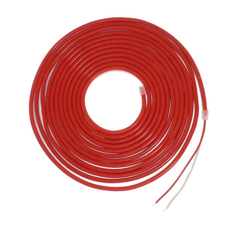 LED εύκαμπτη φωτιζόμενη ταινία Neon κόκκινο 5m - Flexible strip light OEM