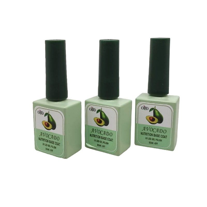 QBD base coat 15ml x 3τμχ - Nutrition base coat gel polish OEM