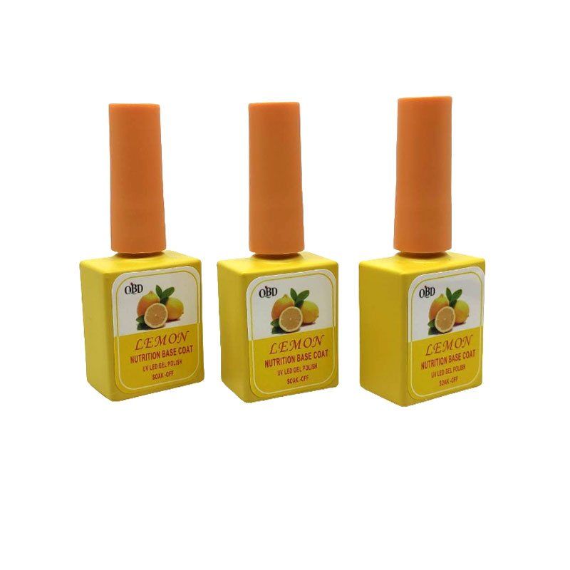 QBD base coat 15ml x 3τμχ - Nutrition base coat gel polish OEM