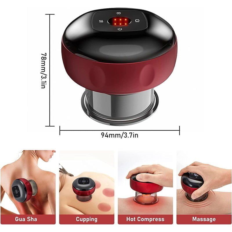 Συσκευή μασάζ - Intelligent Breathing Electric Cupping Massage OEM