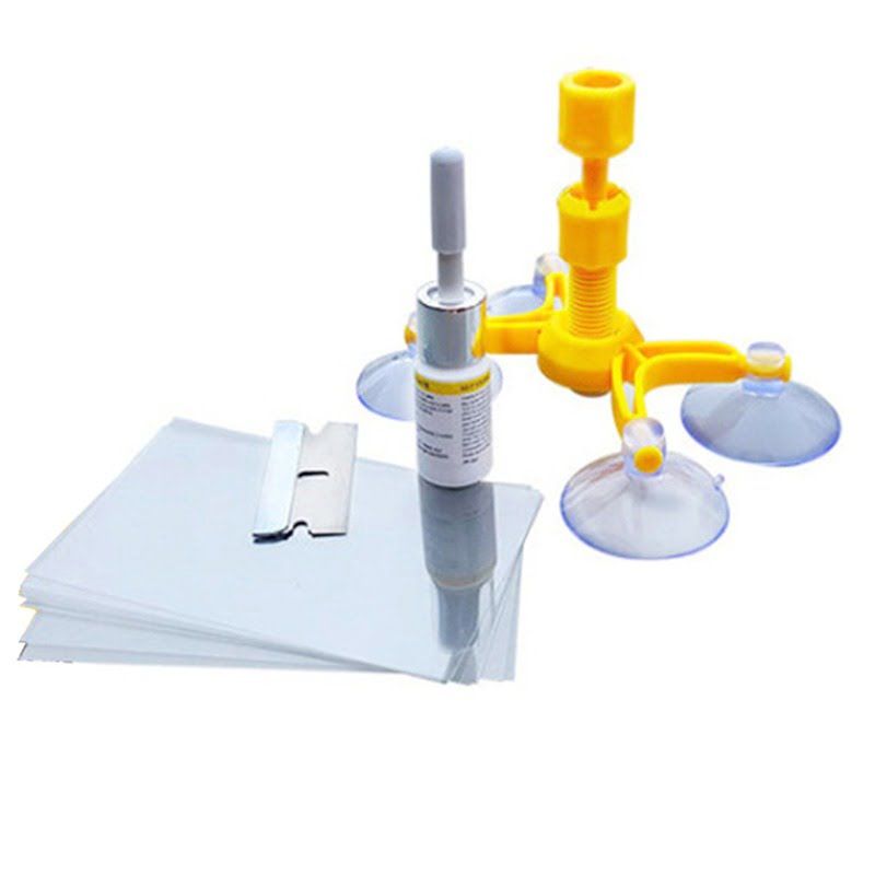 Jiageng Κιτ επισκευής παρμπρίζ αυτοκινήτου - DIY Car Windshield Repair Kit Jiageng