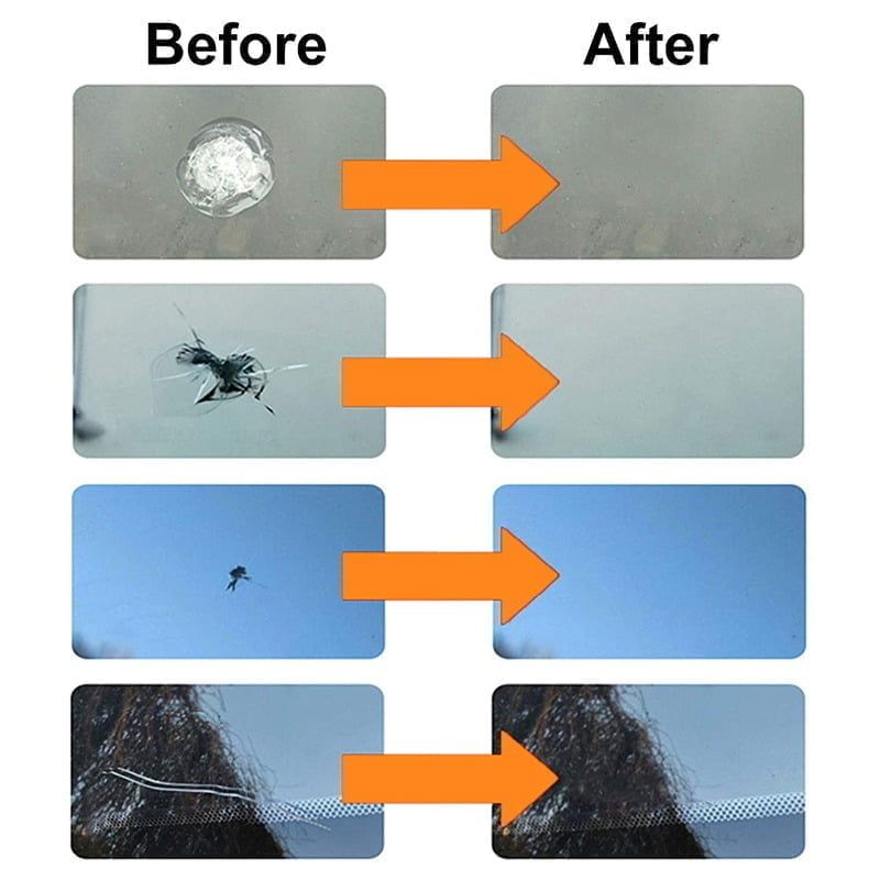 Jiageng Κιτ επισκευής παρμπρίζ αυτοκινήτου - DIY Car Windshield Repair Kit Jiageng