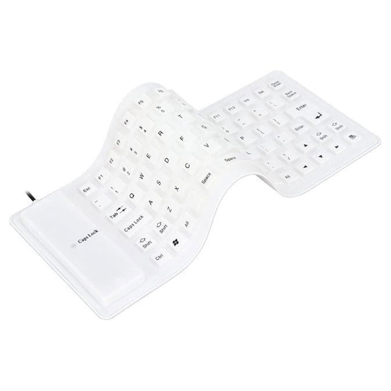 Yelandar Πληκτρολόγιο σιλικόνης - Silicone keyboard - Μωβ OEM