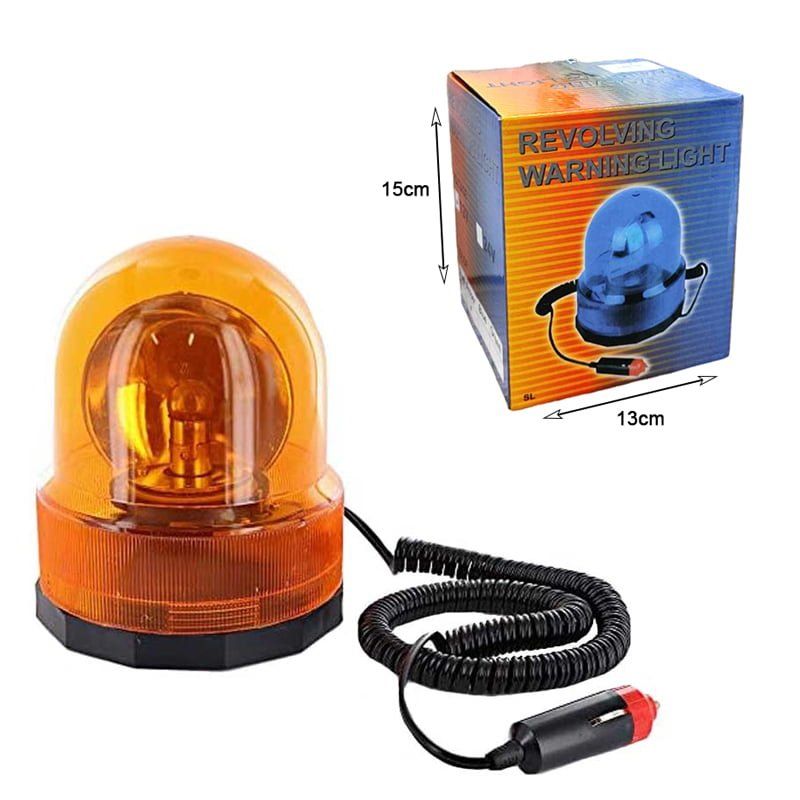 Φάρος μαγνητικός περιστρεφόμενος 12V - Revolving warning light