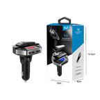 Φορτιστής Αυτοκινήτου Bluetooth με Ακουστικό V6 BT - Handsfree Car Kit FM OEM