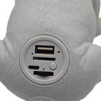 French Bulldog Ηχείο Bluetooth με Ραδιόφωνο και 4 ώρες Λειτουργίας - Digital speaker CH-M240 - Γκρι OEM