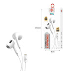 Wisdomup Ενσύρματα Ακουστικά Stereo με Lightning Σύνδεση EJ-19 - Wired Stereo Earphones with Lightning Connector OEM