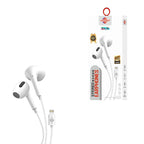 Wisdomup Ενσύρματα Ακουστικά Stereo με Lightning Σύνδεση EJ-19 - Wired Stereo Earphones with Lightning Connector OEM
