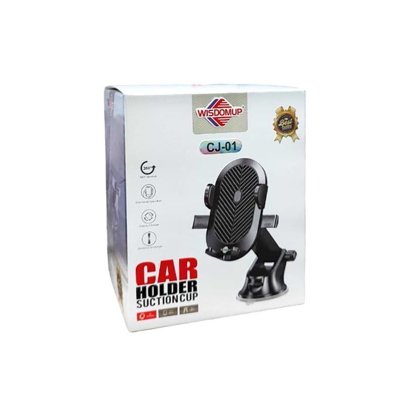 Wisdomup Βάση Κινητού Αυτοκινήτου CJ-01 - Car holder suction cup Wisdomup