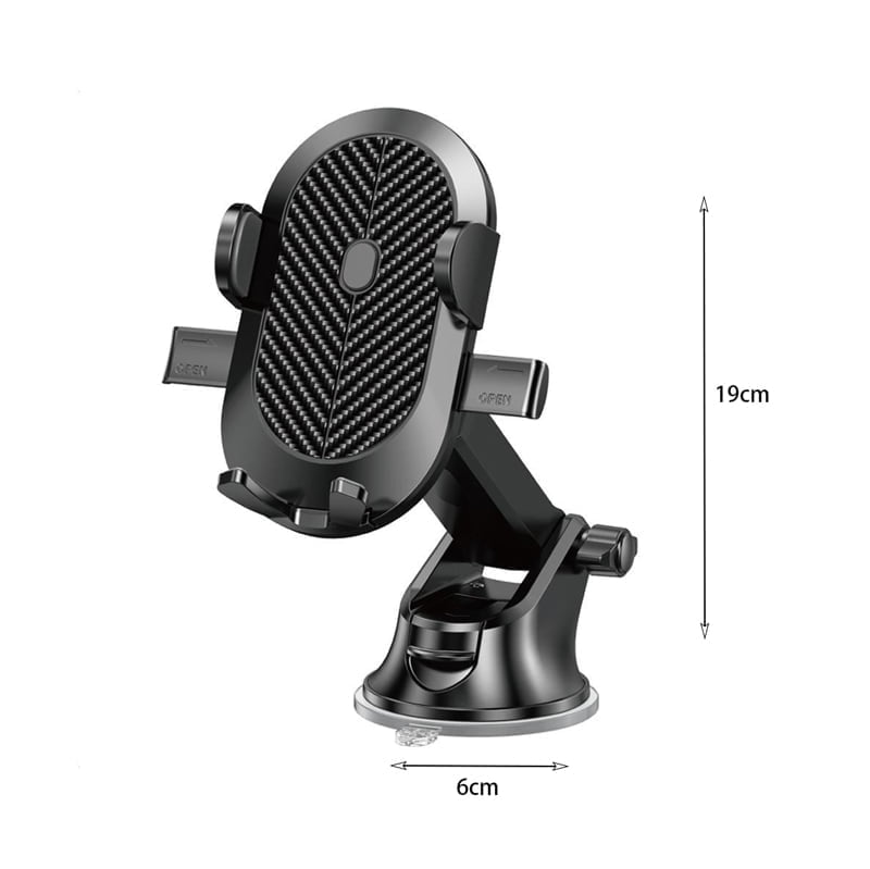 Wisdomup Βάση Κινητού Αυτοκινήτου CJ-01 - Car holder suction cup Wisdomup